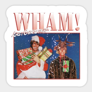 Wham! Last Christmas Sticker